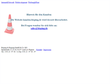 Tablet Screenshot of kunden.bisping.de